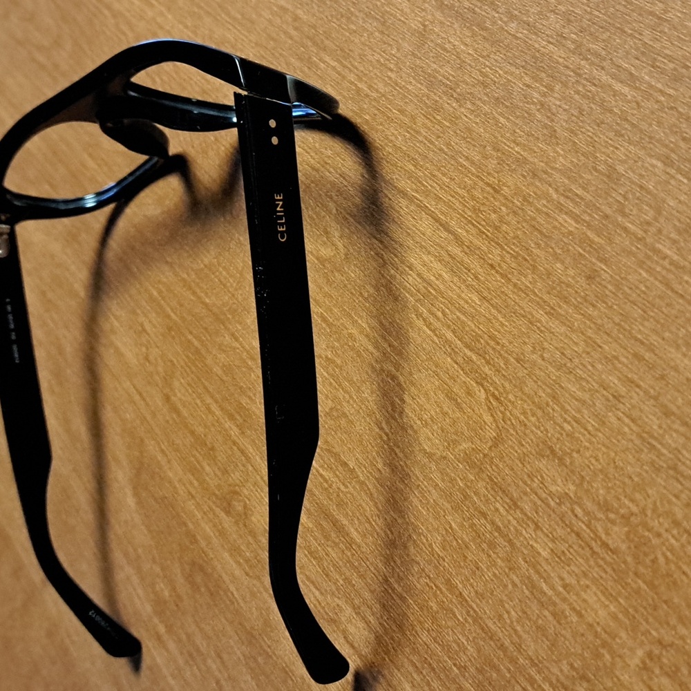 Celine Glossy Black Eyewear Frames New No Tag - Picture 5 of 11